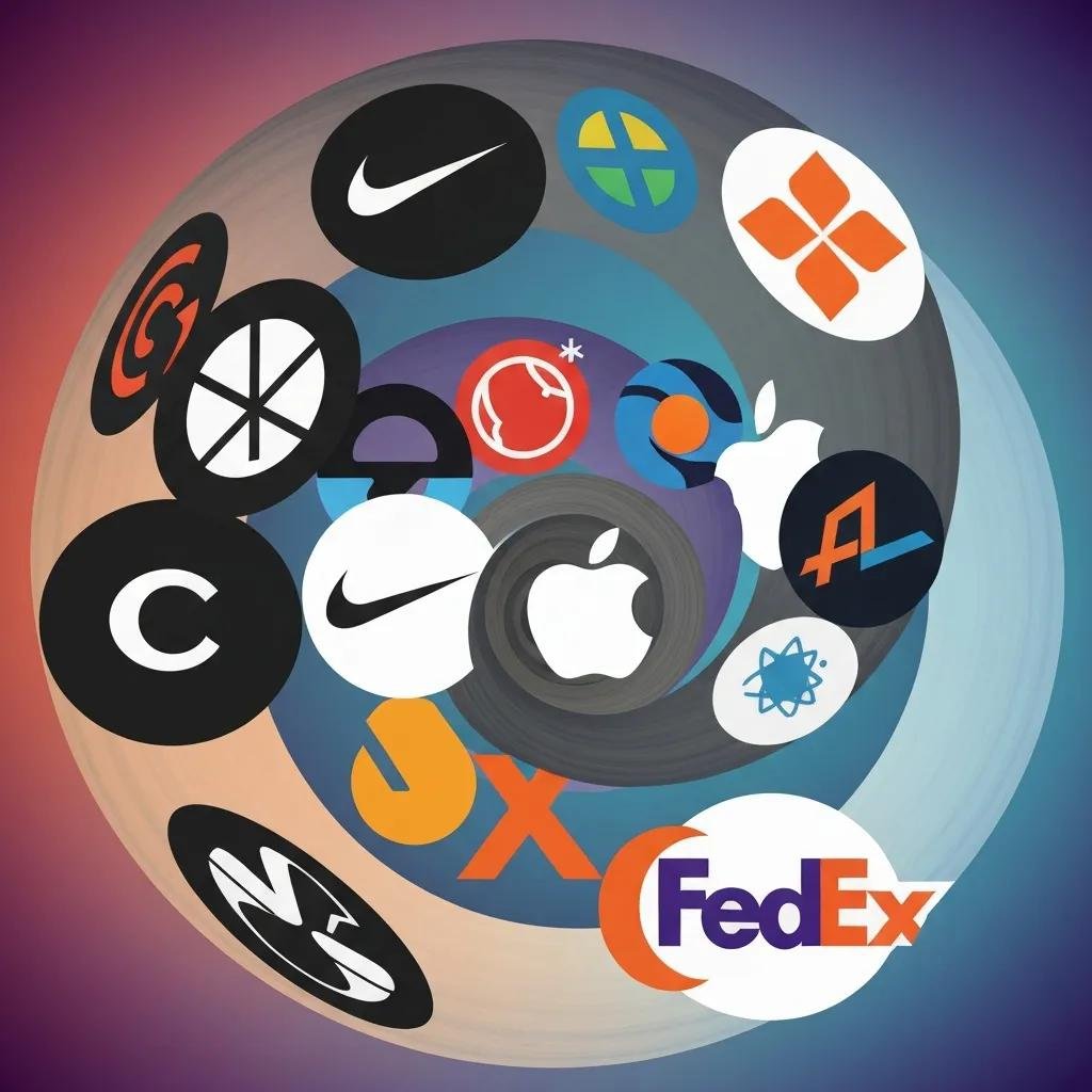 Collection of logos showing simplicity and flexible use across formats